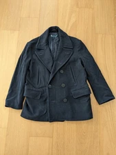 Polo Ralph Lauren Double Breasted Peacoat XL Navy