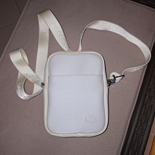 Lacoste Borsa a tracolla uomo grigio chiaro