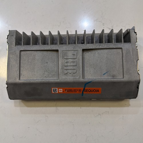 2008-2014 TOYOTA SEQUOIA JBL AUDIO SYSTEM AMP AMPLIFIER OEM 86280-0C130
