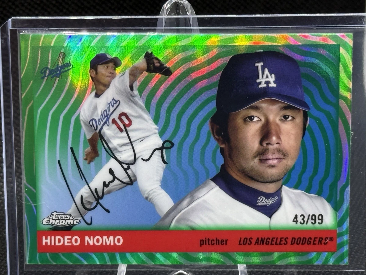 Topps Hideo Nomo Baseball Sports Trading Cards & Accessories for
