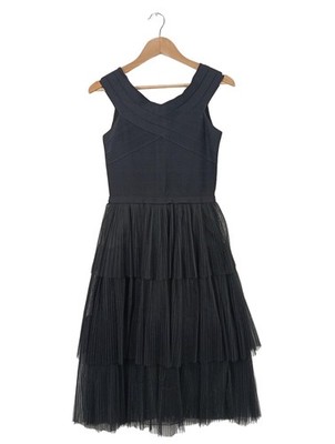 DERHY Abendkleid Damen Kleid Gr. DE 40 schwarz Elegant