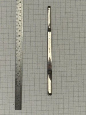 ARNOLD GC720.01 Hirnspatel wie FF211 biegbar, doppelendig 18cm Breite:7+9mm