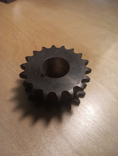 Tsubaki HDS40A18 Double Sprocket 18 Teeth - Picture 2 of 5