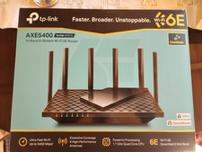 TP-LINK Archer AXE75 AX5400 4 Port 5378 Mbps Wireless Router