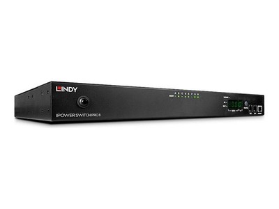 Lindy IPower Switch Pro 8 Power Control Unit Rack einbaufähig Ethernet 10/100