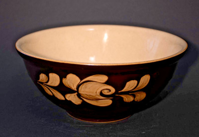 Denby Bakewell Rührschüssel - schokobraunes Steinzeug - klassische britische Keramik