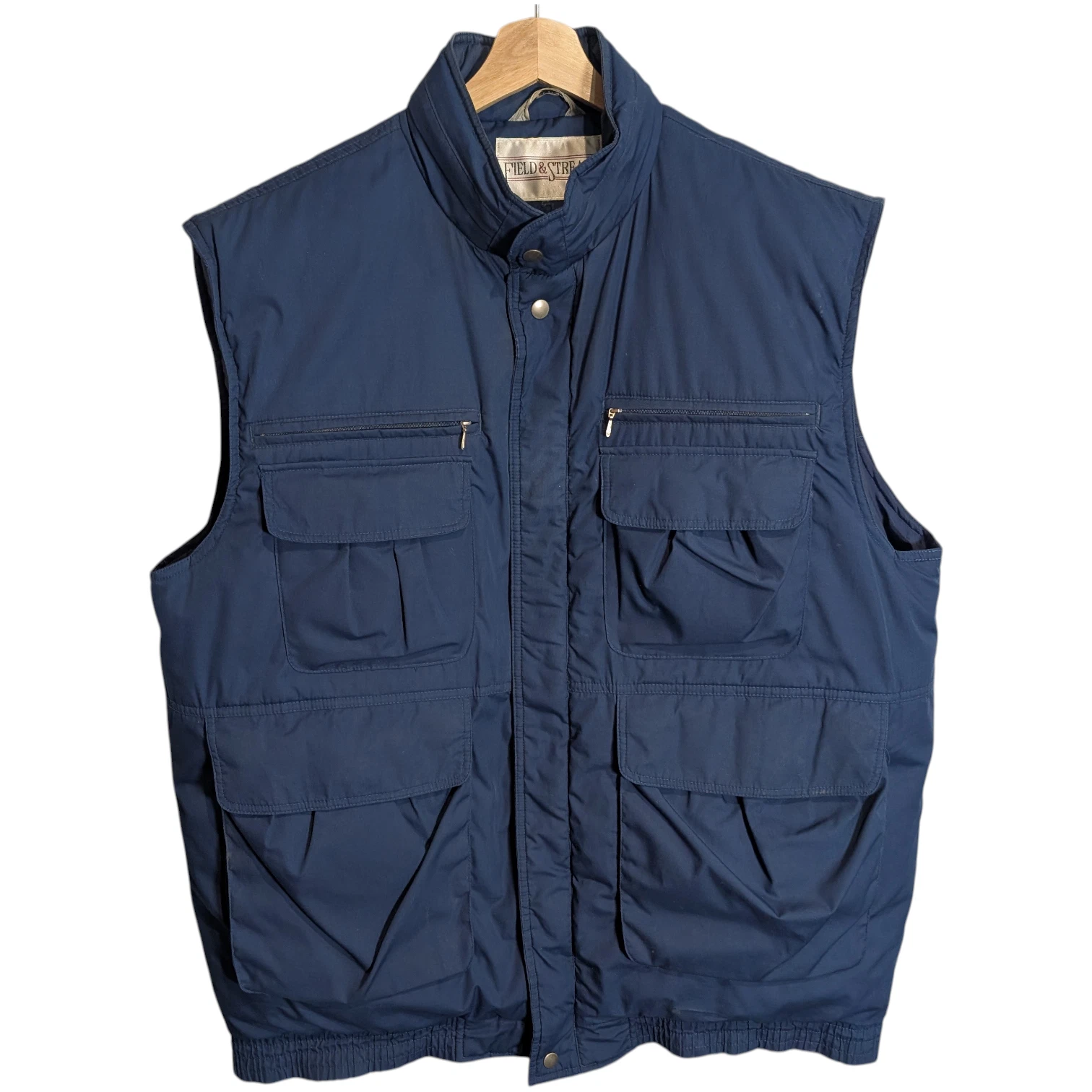 Field & Stream Down Filled Vest Mens XL Blue Puffer Fishing Hunting Outdoors
Opens in a new window o
