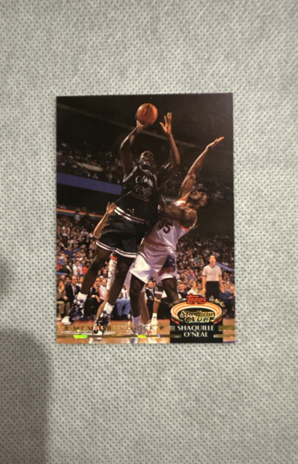 1992-93 Topps Stadium Club Members Choice Shaquille O'Neal #201 Members Only RC