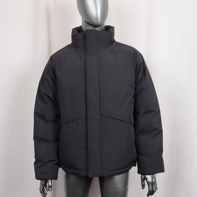 NANAMICA GTX SHORT DOWN JACKET BLACK SUAF354
