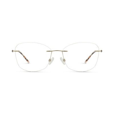 Morel Comete 11 Eyeglasses Eye Glasses DP10 Gold Authentic New 51 mm Women