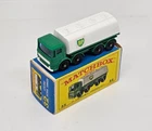 Matchbox Lesney – 32c   Leyland Petrol Tanker   1968    WHITE GRILLE   (ID#806)