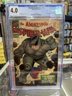 🔑 Key Comic- Amazing Spider-Man #41 CGC 4.0 Marvel - 1st Appearance The Rhino