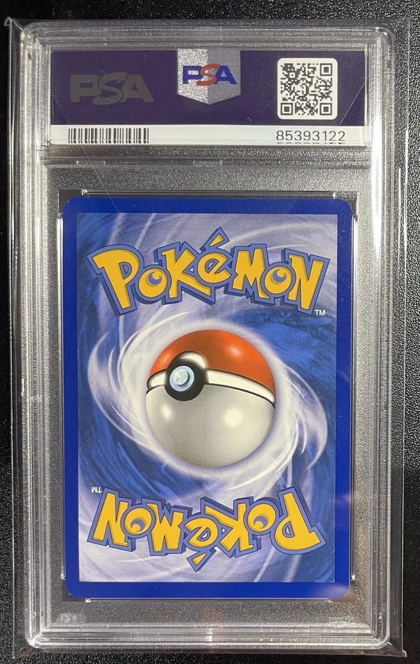 PSA 9 Pikachu *DOUBLE SWIRL* Black Star Promo HGSS03 Holo Pokemon Rare Low Pop - Image 4 of 4