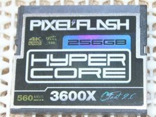 Cfast 2.0 Memory Card 3600X for 560 mbs 256GB PixelFlash Premium 