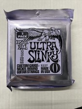 Ernie Ball Ultra Slinky Nickel Wound 10-48 Electric Guitar Strings 3-Pack 10-48