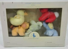 New in Box Pottery Barn Kids Alphabet Soup Mobile Mozarts Lullaby