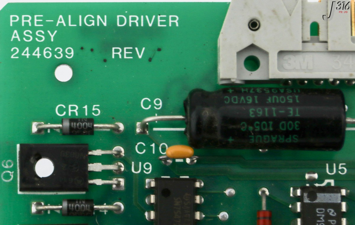 【専用】316 30478 ELECTROGLAS PCB, PRE-ALIGN DRIVER 244639-002 | eBay