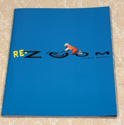 Re-Zoom by Istvan Banyai, 1995 Paperback Wordless Book, Puffin