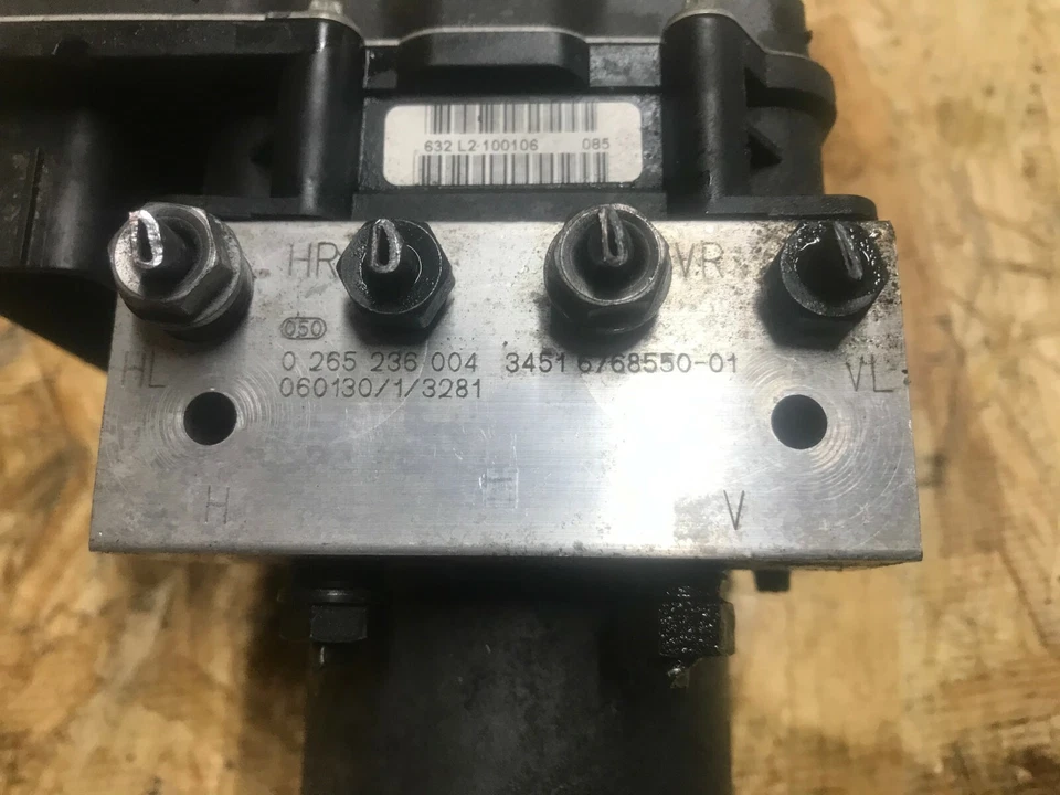  BMW 650I 550I E63 E60 OEM 06-10 ABS BRAKE PUMP ANTI LOCK MODULE DSC - Image 3 of 4