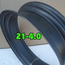 Llanta Invader 21x4,0 acero en blanco sin agujeros para Harley Davidson Chopper Bobber ancha