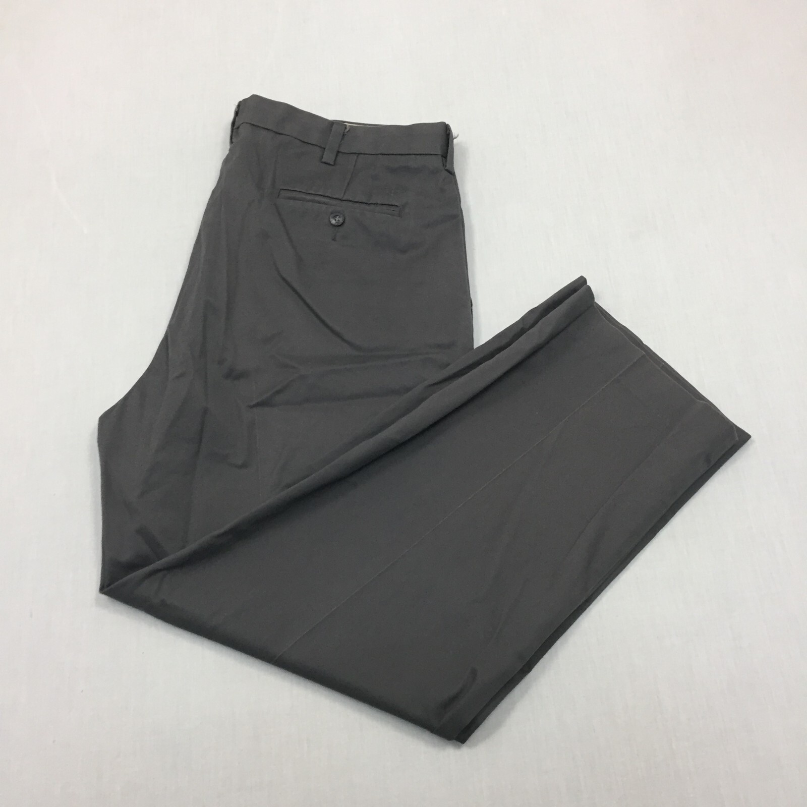 Dockers D3 Chino Trousers Cotton Pants Straight Fit Mens Size 40W 30L Grey