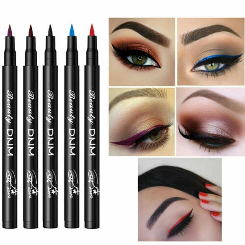 Maquillage bleus sans marque pour les yeux