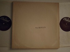 BEATLES 2LP WHITE ALBUM 1978 CAPITOL SWBO 101 WINCHESTER PRESS PURPLE LABELS