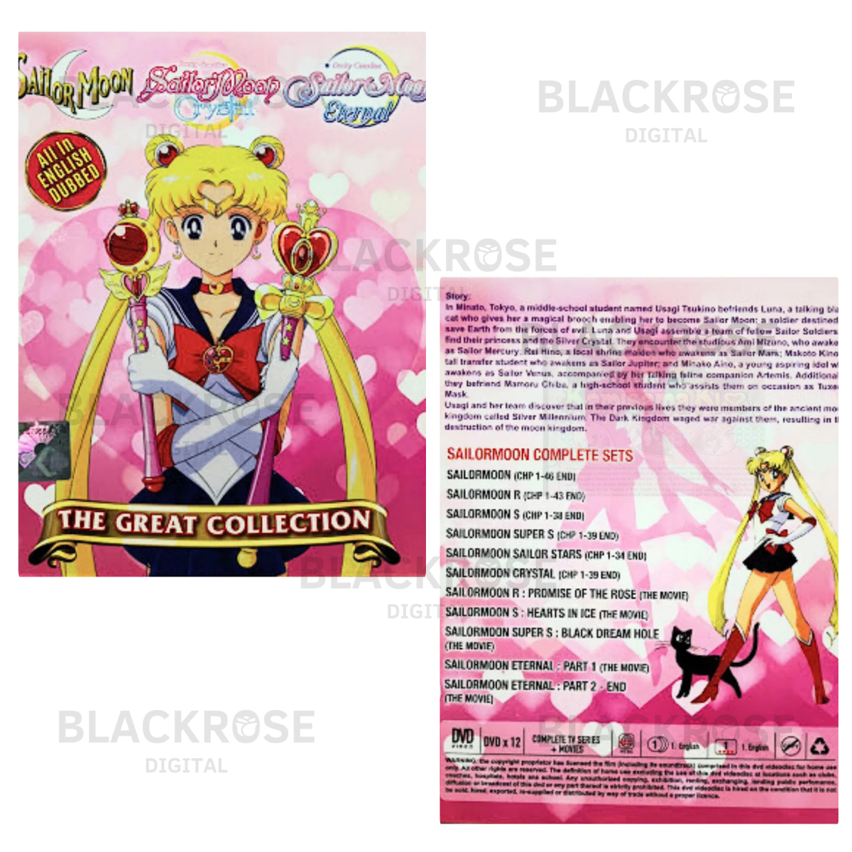 Anime DVD Sailormoon The Great Collection (Episode 1-239 + 5