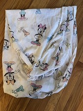 Vintage Dundee Disney Babies Minnie Mouse Ballerina Pastels Fitted Crib Sheet