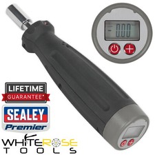 Sealey Screwdriver Digital Torque Mechanics 1/4" Hex Drive 0.05-5Nm Premier