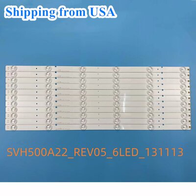 LED strips for Hisense 50 TV 50H3 50K22DG SVH500A22 50K23DG 50H5G HD500DF-B57/S0
