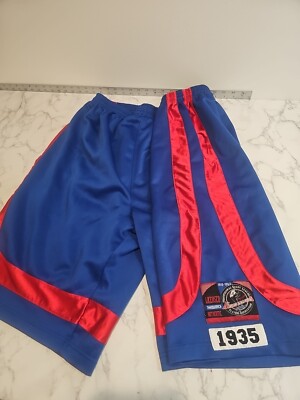 Mens Negro League Athletic Shorts Size 4XL Blue W Red