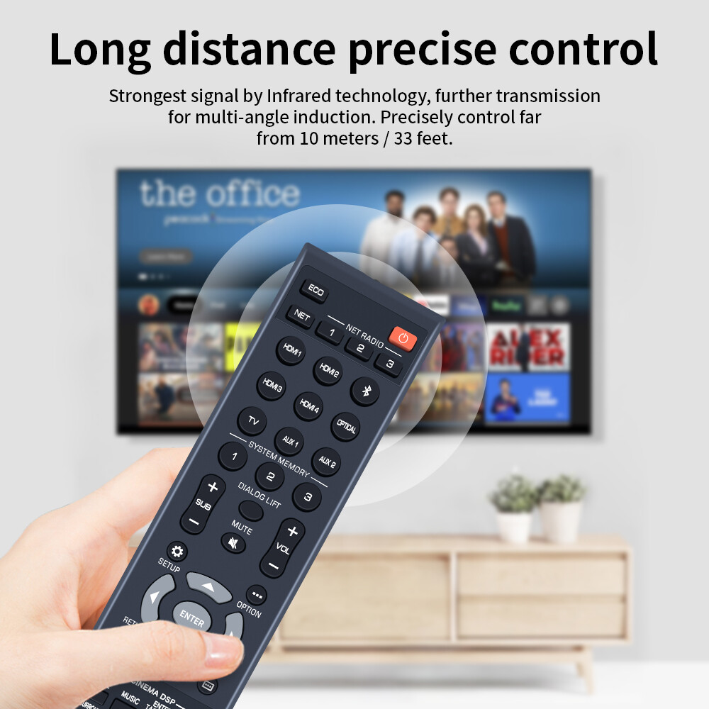 For Yamaha MusicCast Sound Bar Remote Control FSR145 ZR15250 YSP-5600 YSP-5600BL