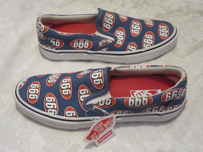 Vans Supreme Navy Blue 666 Slip-On Pro VN0A347VOX5 Vans Supreme Navy Blue 666 Slip-On Pro VN0A347VOX5
