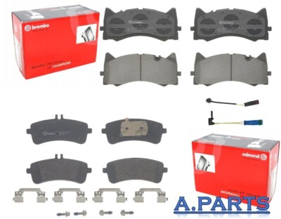 Brembo Brake Pad Set Front Rear WK Mercedes C63 W205 AMG GT C190 R190