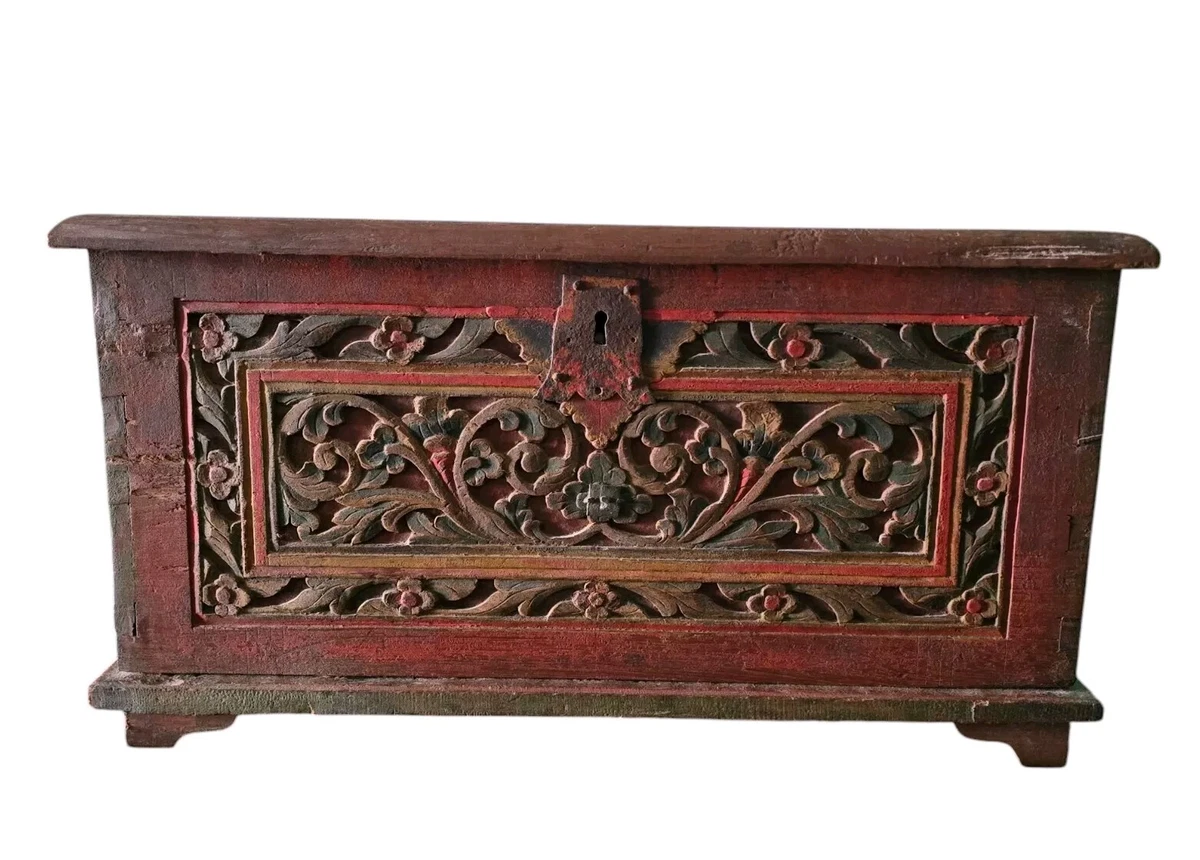 樟脑中国风木制箱子| eBay