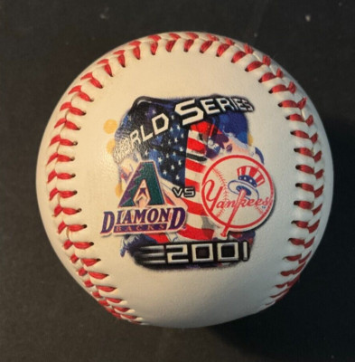 2001 World Series Yankees vs Diamondback Souvenir Collectible Baseball NEW
