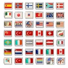 9mm Italian Charm Country Flags Fits Classic Italian Charm Bracelets