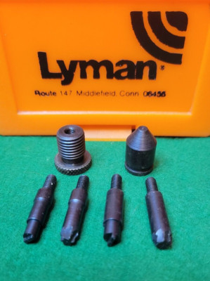 Lyman - Ream/Clean Trimmer Adapter Set/Kit for Universal Trimmer ...