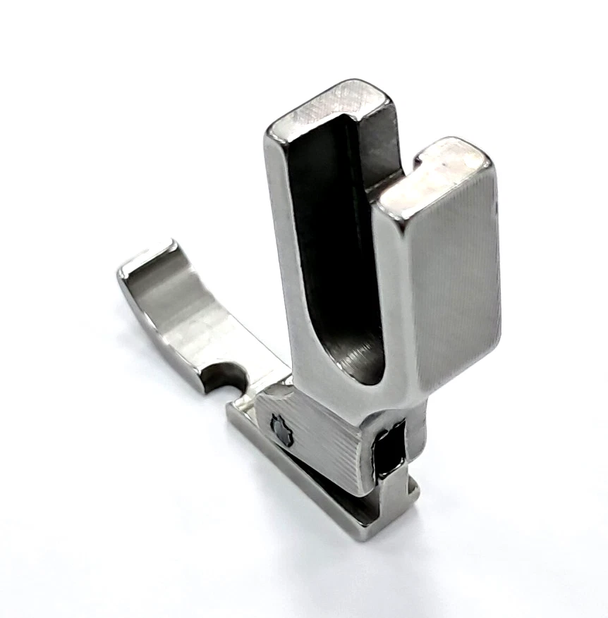 Pie de cordón derecho con bisagras estrecho (31358HN/P36LN) para máquina de coser industrial Foto 2 de 4