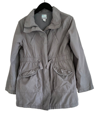 Old Navy Mädchen Jacke leichter grauer Fleece Body Gr. L 10 - 12 Jahre