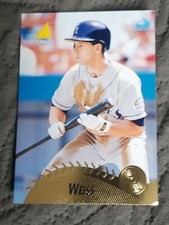 1995 Pinnacle Baseball Card #20 Walt Weiss - Colorado Rockies 