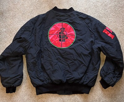 RARE VINTAGE HIP-HOP PUBLIC ENEMY 1988 OFFICIAL TROOPER JACKET