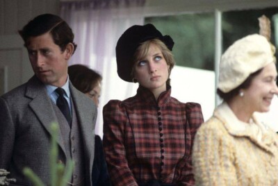 Princess Dianne with Prince Charles & The Queen Retro Picture Photo 4x6