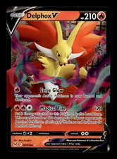 Pokemon TCG: Sword & Shield - Lost Origin Trading Card - Delphox V- 027/196