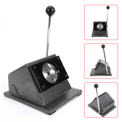 Badge Photo Circle Cutter Tool - Portable Adjustable Cutter For DIY Button & Badge Making