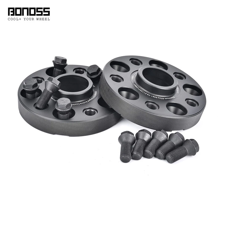 (4) 25mm Wheel Spacers 5x112 for Mercedes Benz SL550 R231, GLC 63 AMG Coupe X253 - Image 2 of 4