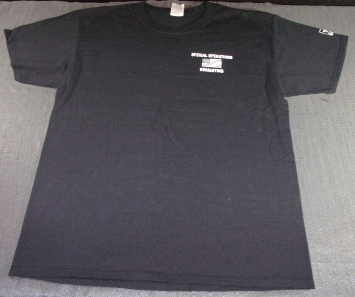 HEAVYWEIGHT BLEND SPECIAL OPERATIONS RECRUITING SORB (A) BLACK T 