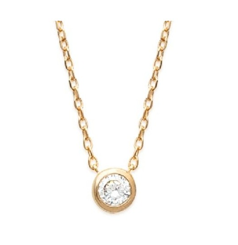 Carissima Gold Collana Donna Oro Rosa 9 Carati Con Zirconi – Eleganza Italiana In Confezione Regalo - 2