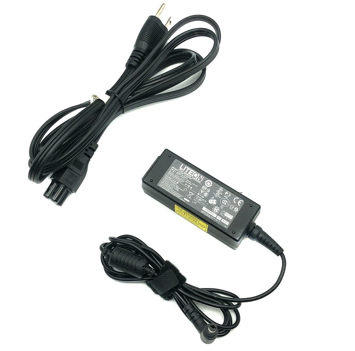 Top Caricatore® Adattatore Settore Alimentazione Caricatore 19 V Per Computer Pc Portatile Acer Aspire One ZG5 ZA3 NU D150 D250 - 2